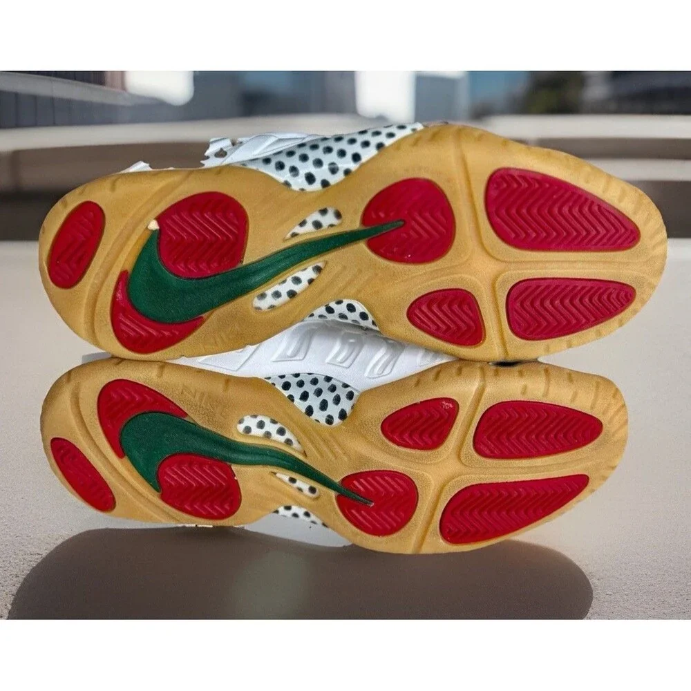 Nike Little Posite Pro GS 'Gucci' SKU: 644792 100 Sz 5.5Y/ W7 Italian Basketball